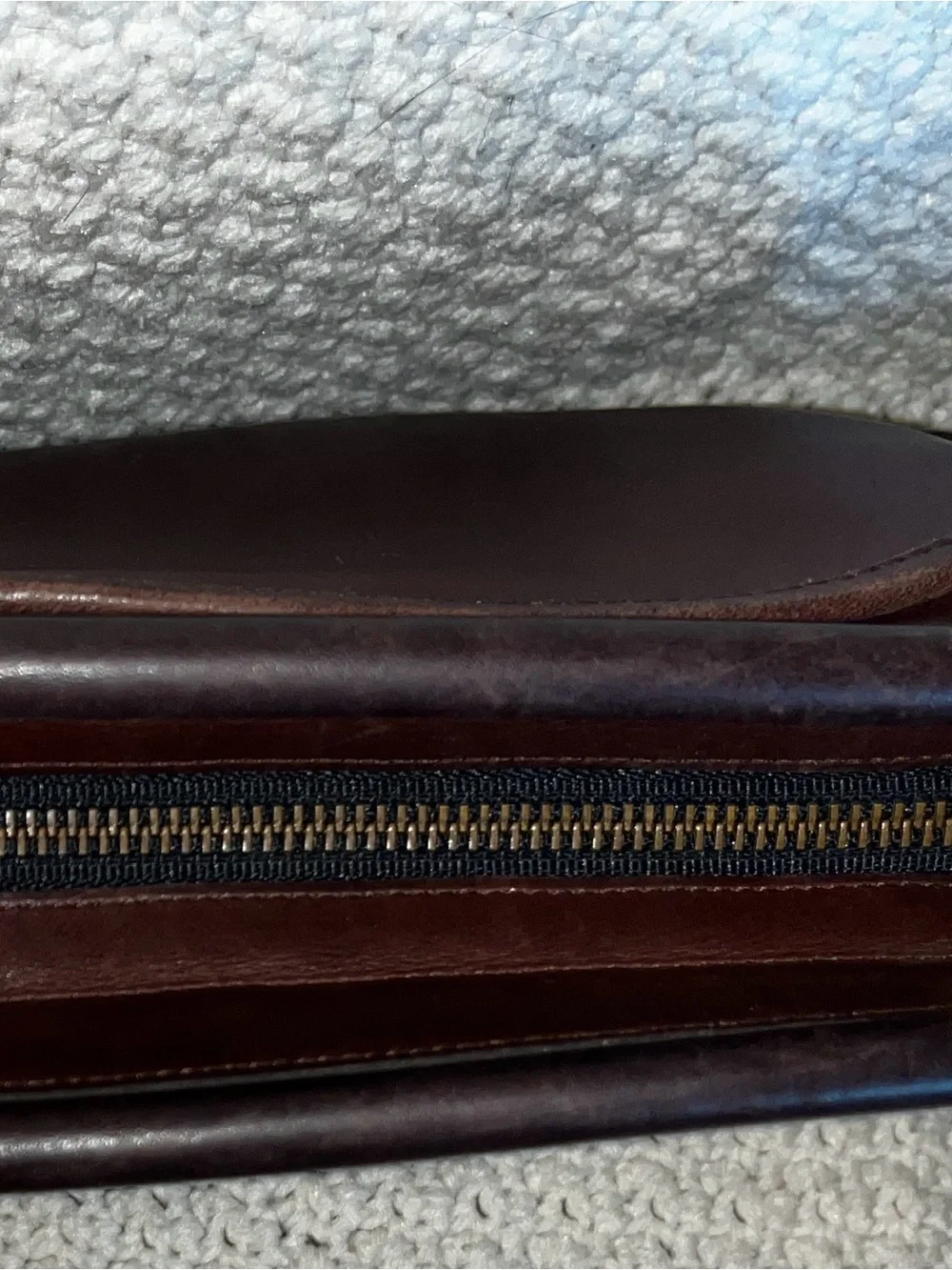 Coach Carlyle 034-0111 leather shoulder bag